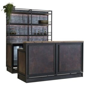 Vintage-industriele bar opstelling: VIB 4