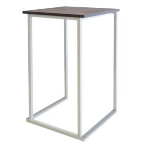 Statafel Kubo Smart vierkant L70xB70xH110 cm wit / logan
